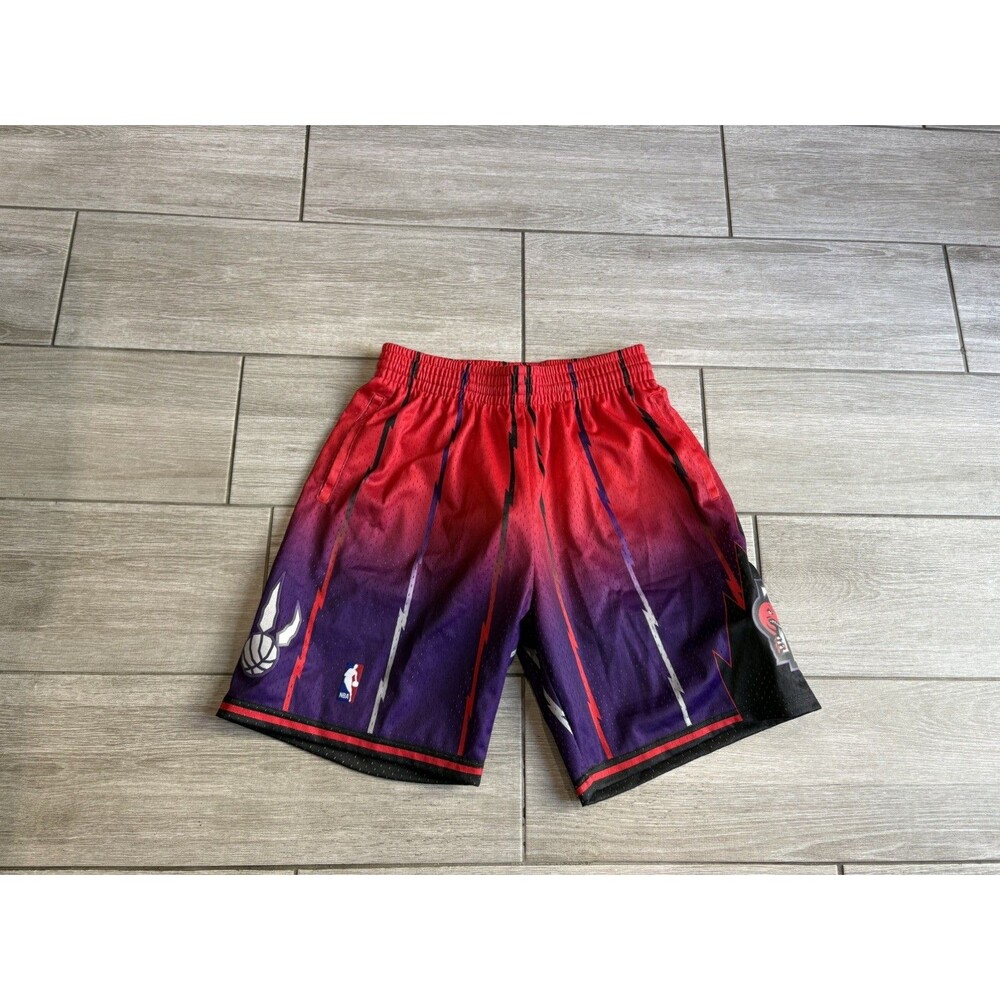 Mitchell & Ness Toronto Raptors NBA Fadeaway Swingman Shorts Men’s Size Med New